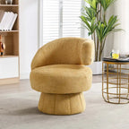 360-Degree Swivel Cuddle Barrel Accent Chairs with Plush Upholstery - image 5
