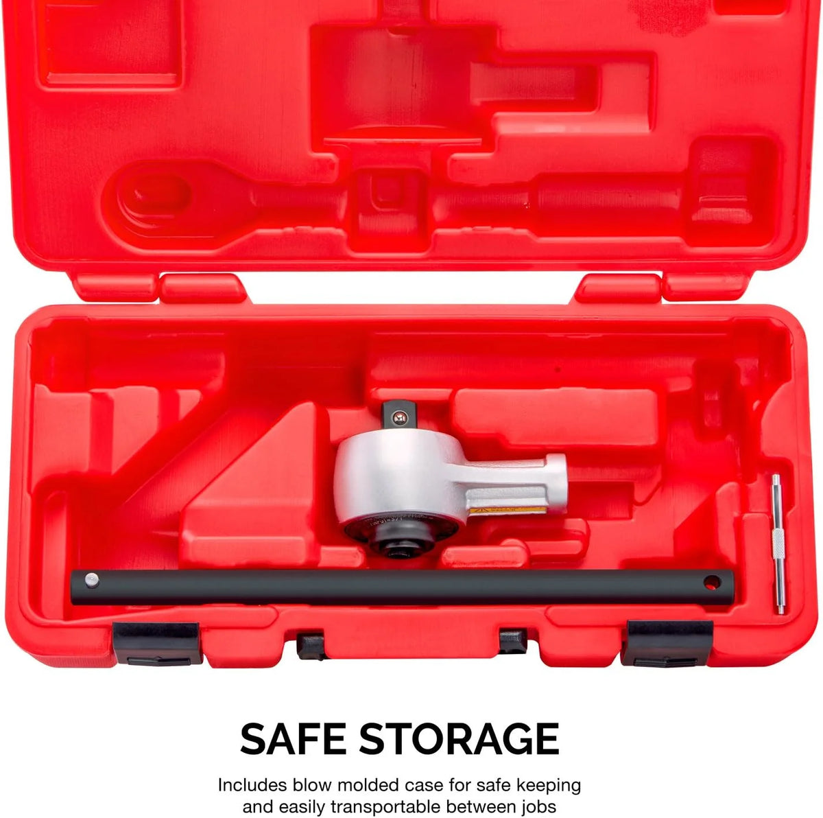 PRO 03715B 1/2" Drive Torque Wrench, 1100 Foot-Pound Heavy Duty Torque Multiplier Wrench, Cr-Mo and Chrome-Vanadium - image 5