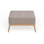 Christopher Knight Home Carson Lund Mid-Century Tufted Fabric Square Ottoman - image 14