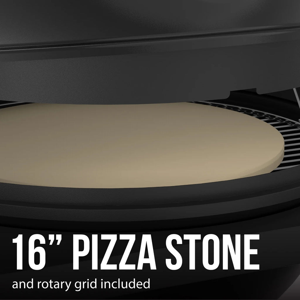 Expert Grill Kettle Cart with Pizza Accessories and Warming Rack - image 12