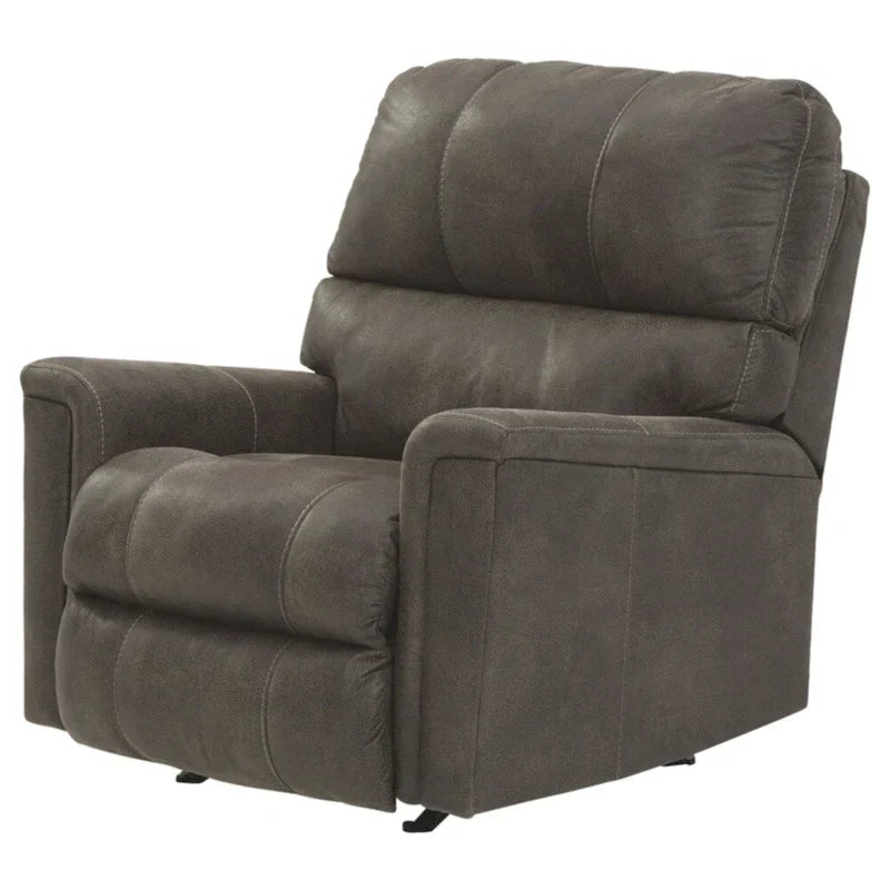 Signature Design by Ashley Navi Brown Reclining Rocker - image 3