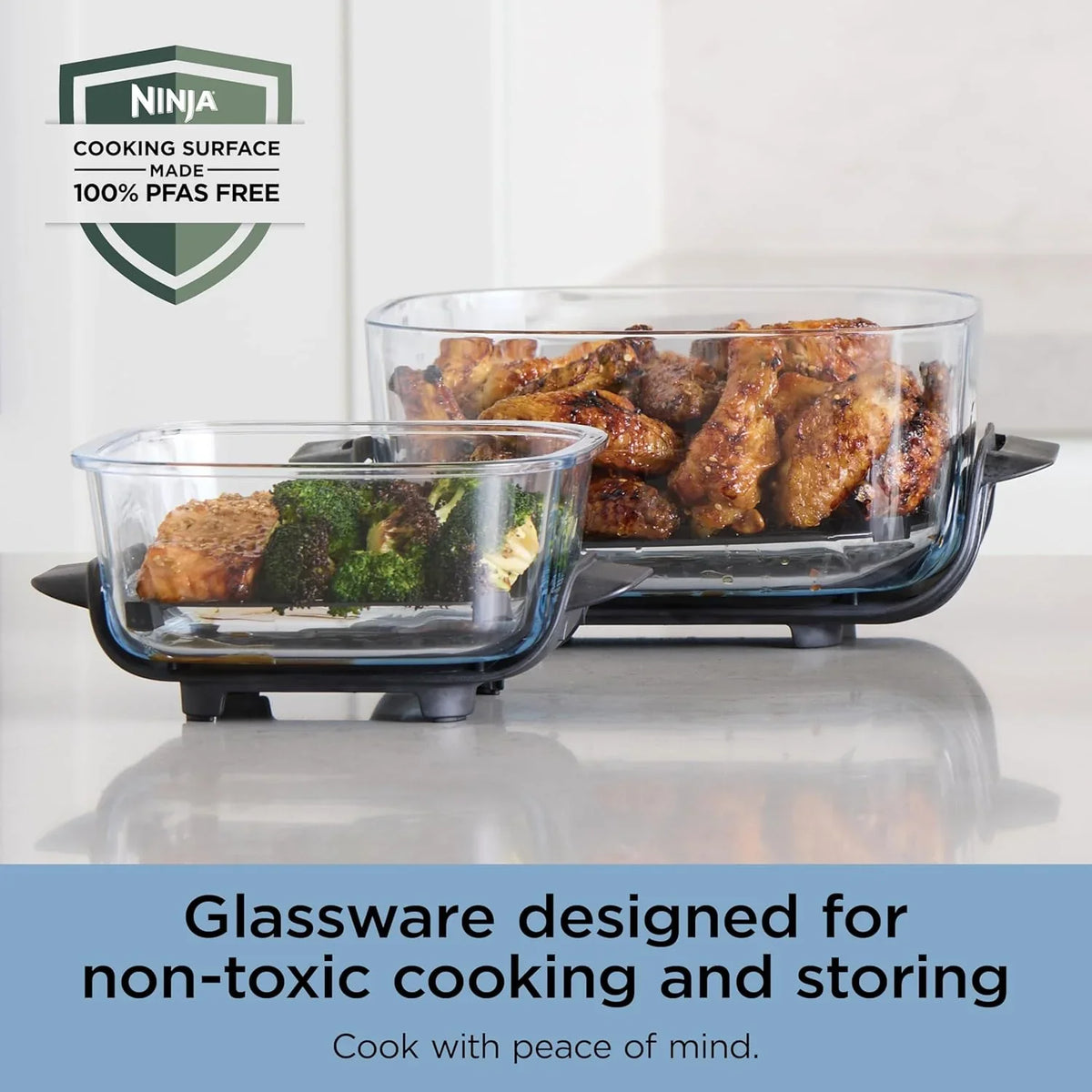 Ninja Crispi 4-in-1 Portable Glass Air Fryer Cooking System - image 80