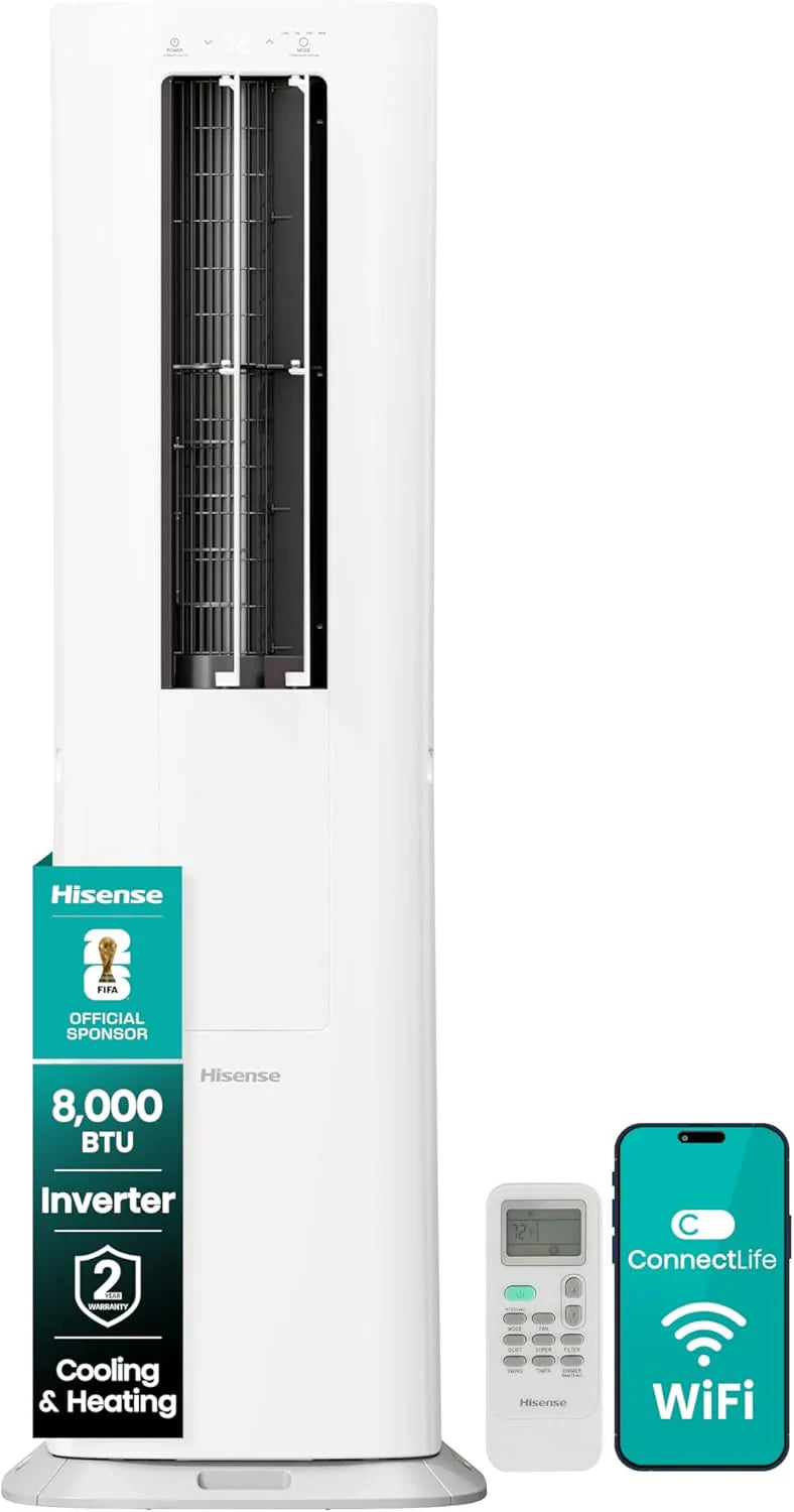 Hisense 14,000 BTU Smart Window Air Conditioner, 3 modes (Cooling, Fan, Dehumidifier) - image 4