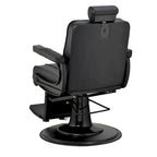 ROGERS Heavy-Duty Reclining Barber Chair for Barbershops - Black - image 3