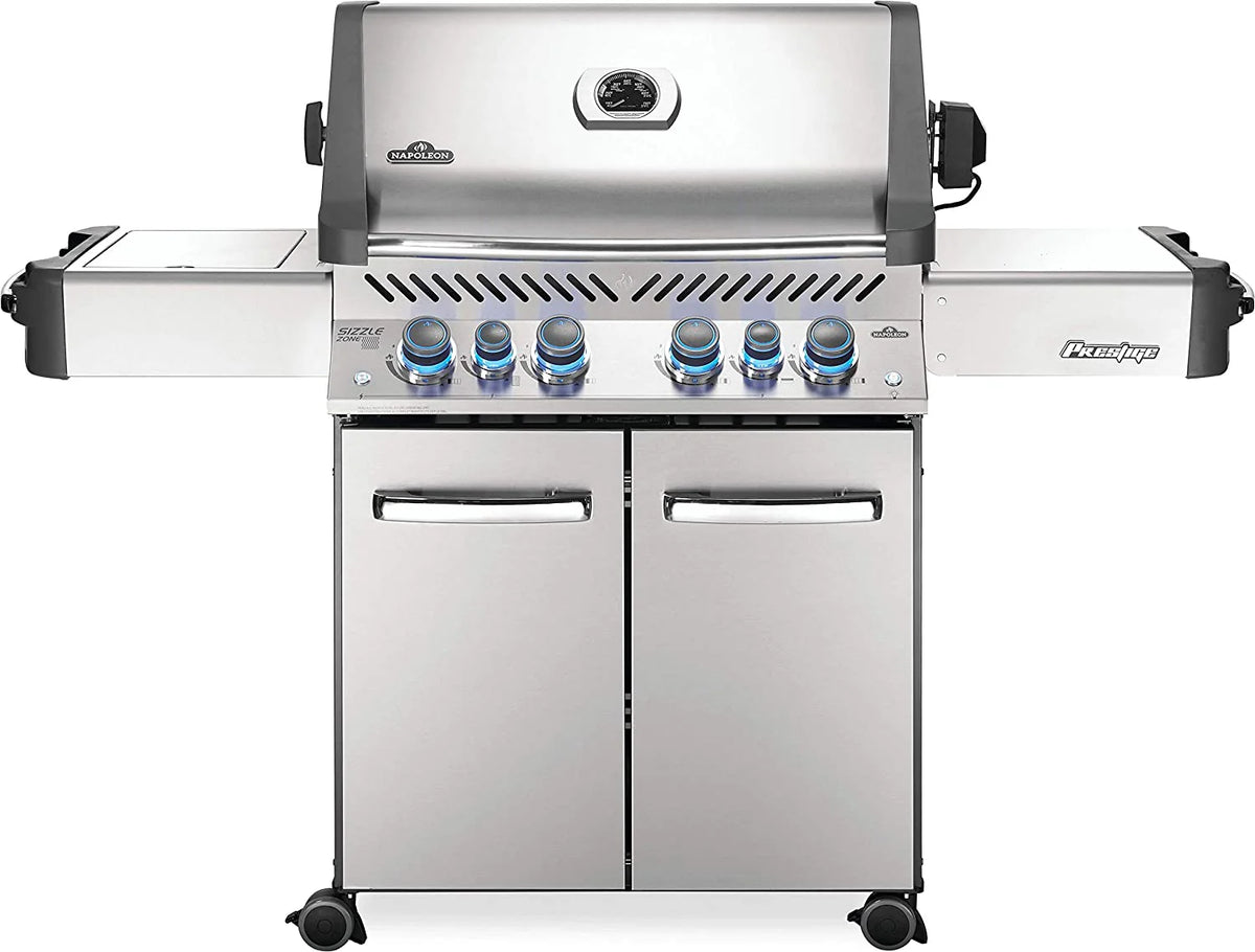 Napoleon P500RSIBPSS-3 Prestige 500 RSIB Propane Gas Grill, sq. in + Infrared Side and Rear Burner, Stainless Steel - image 1