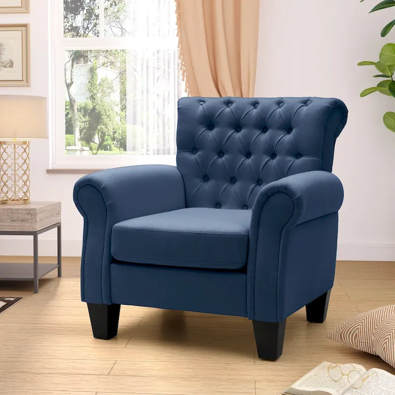 Pellebant Contemporary Club Armchair - Stylish Accent Chair for Living Room - image 4