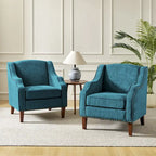 Set of 2 Lucretius Armchairs with Nailhead Trim by HULALA HOME - image 34
