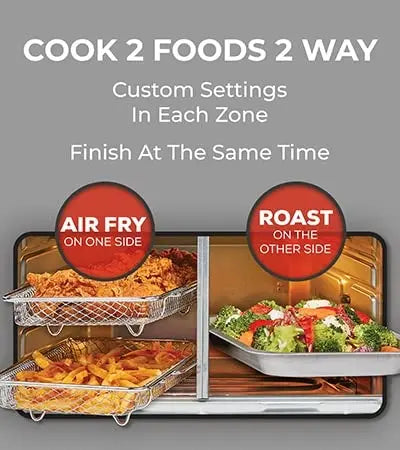 Emeril Lagasse Dual Zone 360 Air Fryer Oven Combo - image 6