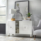 angelo:HOME Jaslene Glossy Glam Media Buffet Cabinet - image 9