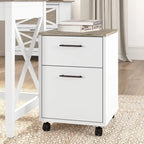 Bush Furniture Key West Mobile File Cabinet with 2 Drawers - image 28