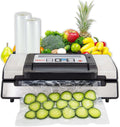 Nesco Deluxe Food VS-12 Vacuum Sealer, 130 Watts, Kit Bags & Viewing Lid - image 1