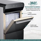V2.0 Countertop Nugget Ice Maker / Self Cleaning Pellet Ice Maker / Open and Pour Refill / Stainless Steel Housing / - image 12