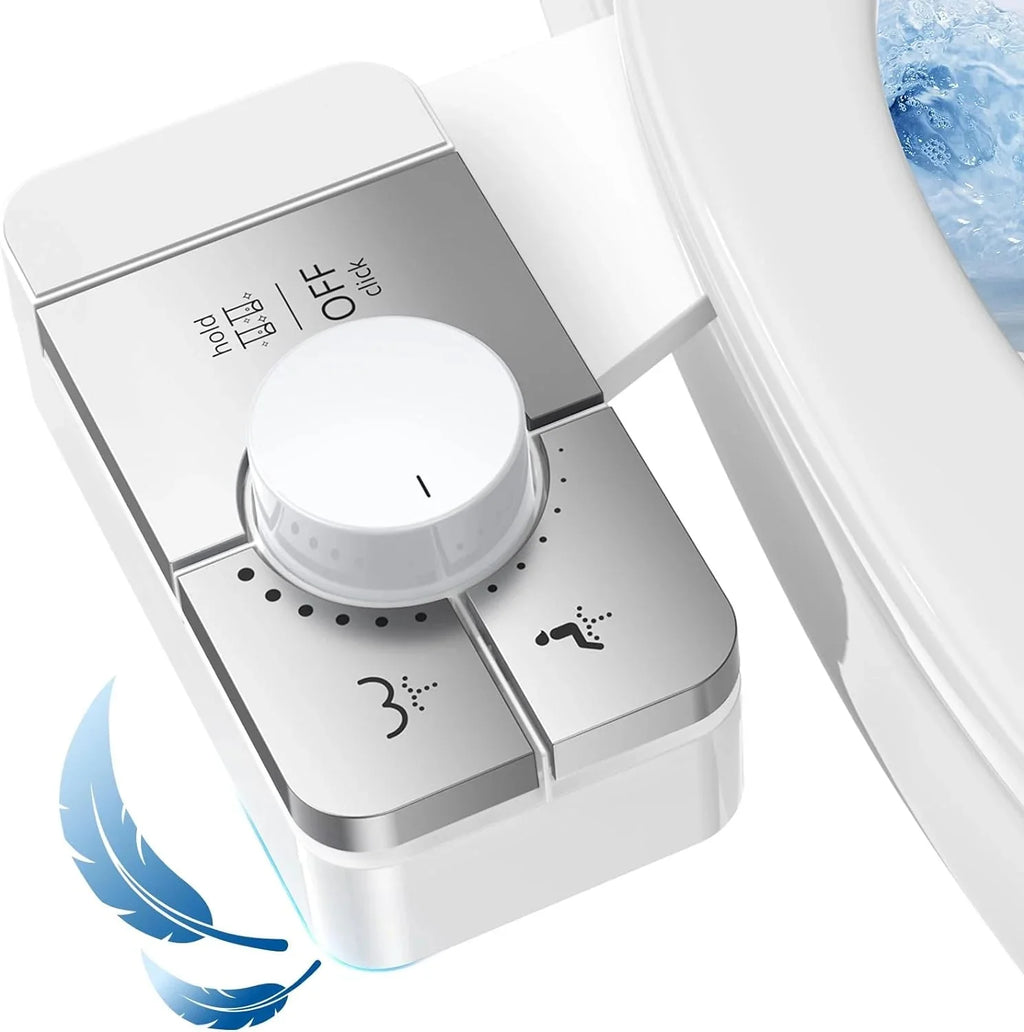 Veken Bidet Attachment for Toilet - Ultra-Slim Self Cleaning Fresh Cold Water Sprayer Bidets - image 7