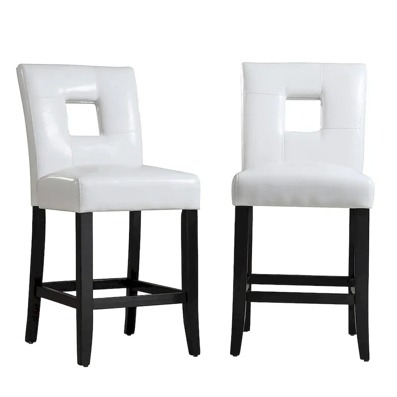 Brda Keyhole Counter Height High Back Stools - Set of 2 - image 15