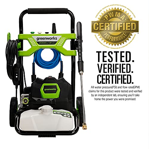 Greenworks 2000 PSI 1.2 GPM Pressure Washer GPW2003 - image 10