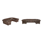 Gdansk 9-Person U-Shaped Chesterfield Sectional Sofa - image 2