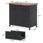 2-Drawer Lateral File Cabinet for Office Organization - image 30