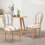 Set of 2 Phinnaeus French Country Fabric Dining Chairs by Christopher Knight Home - image 7
