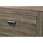 Linette 6-Piece Grey Contemporary Solid Wood and Veneer Upholstered Bedroom Set - image 6