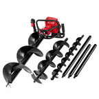 Giantz Post Hole Digger 92CC Petrol Motor Drill Extension Auger Bits Kits - image 1