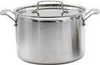MultiClad Pro Stainless-Steel Cookware 13-Piece Cookware Set, Silver - image 10