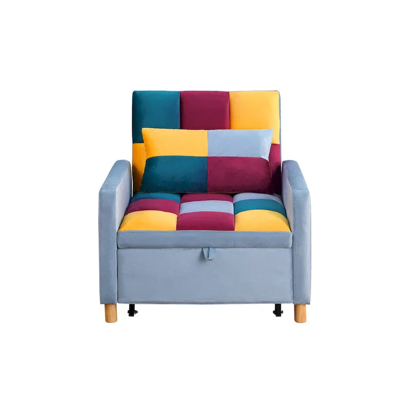Versatile Sleeper Chair with Removable Pillow - image 30