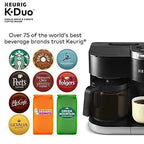Keurig K-Duo Coffee Maker, Single Serve and 12-Cup Carafe Drip Coffee Brewer, Compatible with K-Cup Pods and Ground Coffee, Black - image 5