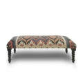 47-Inch Multicolored Southwestern Rectangular Bench - image 1