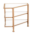 SEI Furniture Jensen Metal Corner TV Stand for Screens up to 33.25 inches - image 18