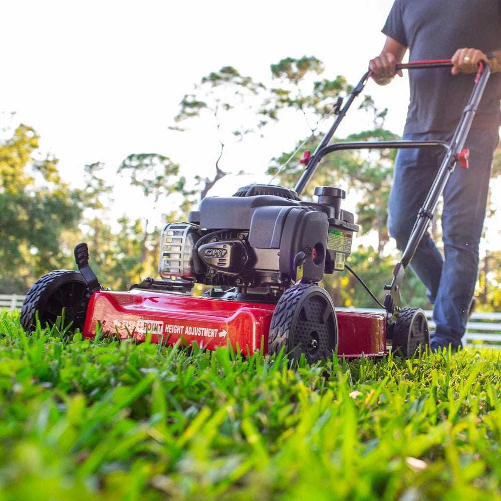 20-Inch 125cc Gas Push Mower with V-Twin Engine - image 2