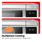 Chefman 0.9 cu ft Countertop Microwave Oven, 900 Watts - Stainless Steel - image 24
