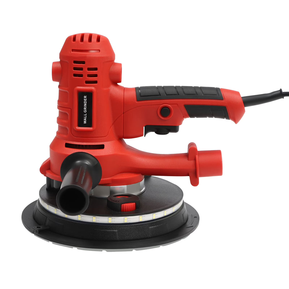 ChicHomey LED Light Equipped Orbital and Drywall Sander, 1200W, 7in Grinding Disc, 78.7in Hose, Adjustable Handle for Enhanced Comfort and Control - image 1
