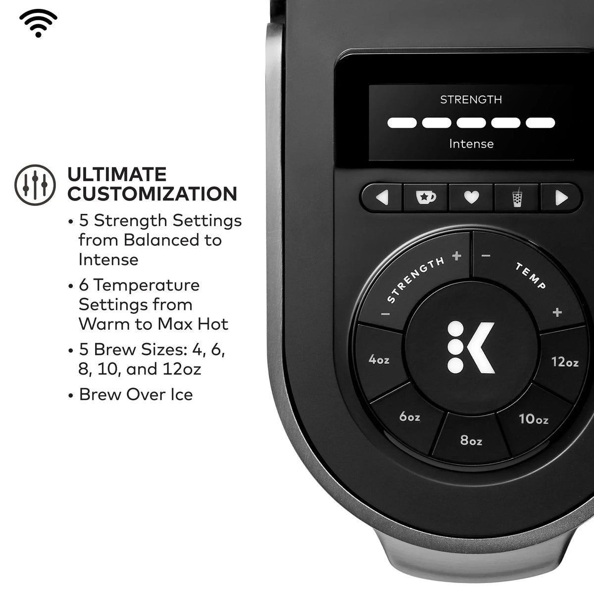 Keurig K-Supreme Plus SMART Single Serve K-Cup Pod Coffee Maker, Black - image 3