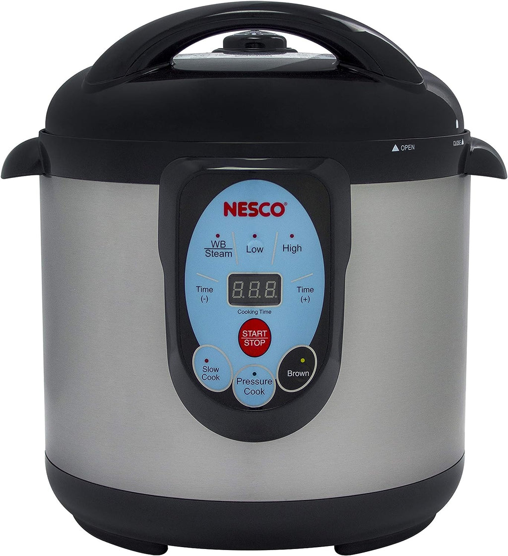 NESCO NPC-9 Smart Electric Pressure Cooker and Canner, 9.5 Quart, Stainless Steel - image 1