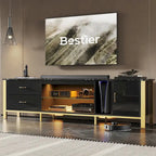 Contemporary 80-Inch TV Stand for 75/80/85 Inch TVs with 2 Drawers - image 11