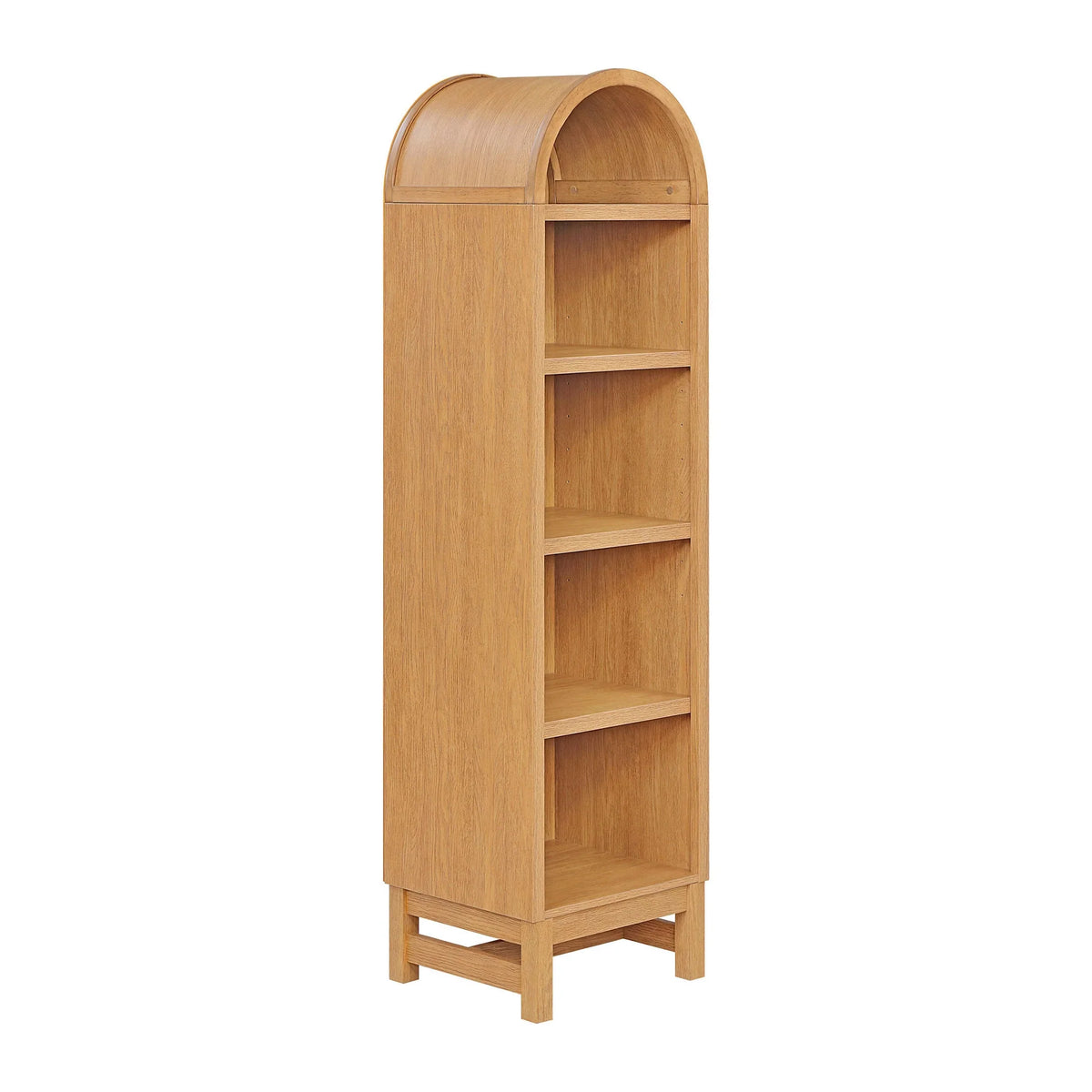 Better Homes & Gardens Juliet Narrow Arch Bookcase, Deep Green and Light Honey - image 37