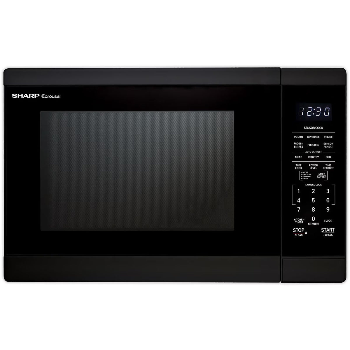 Sharp 1.4 - Cu. Ft. Countertop Microwave Oven in Black - image 1