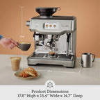 Breville BES990BSSUSC Automatic Espresso Machine - image 9