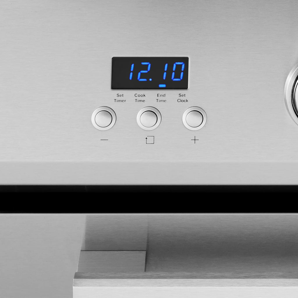 Cosmo 30 in. Stellar Collection 5.0 cu. ft. Electric Range with 4 Burner Glass Cooktop and Convection Oven in Stainless Steel - image 12