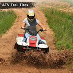 26x12x12 Atv Tires, Set of 2 Atv Tires 26x12-12 6PR, All Terrain Atv/Utv Off-Road Tires, Black - image 8