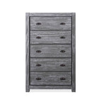 Montauk Solid Wood Chest with 5 Drawers by Grain Wood Furniture - image 13