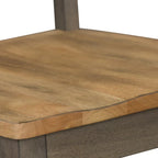 Lindsey Farm 7-Piece Trestle Table Set in Gray and Sandstone - image 12