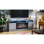 Modern 63-Inch TV Stand with Reno 05 Electric Fireplace - image 15