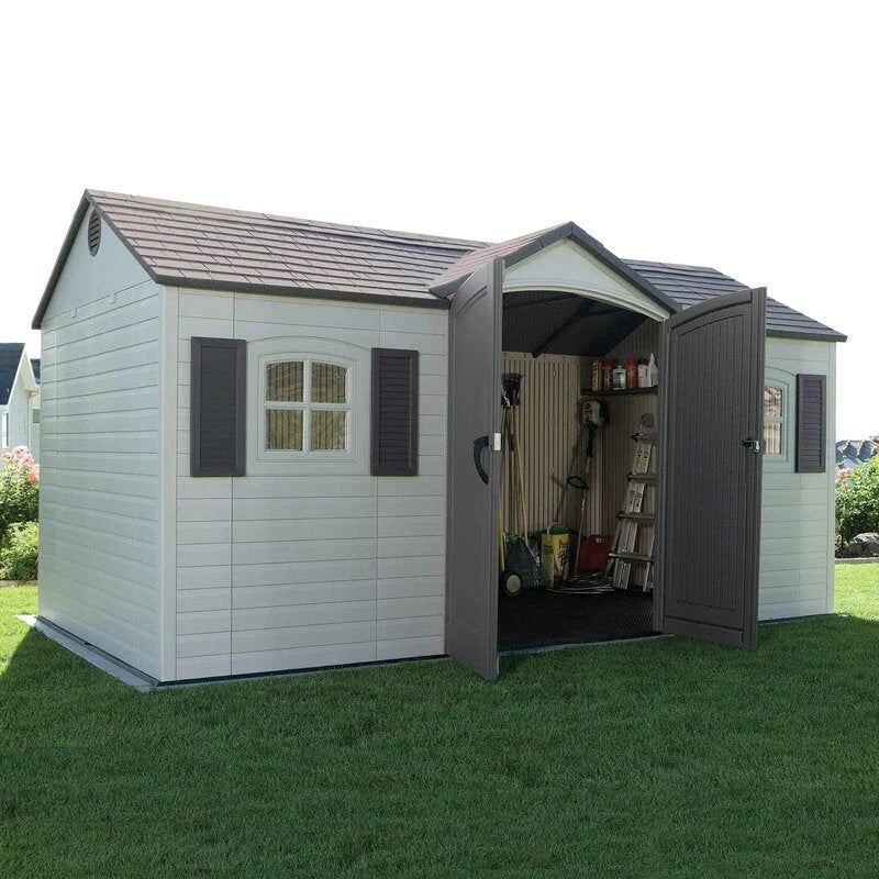 15 ft. x 8 ft. Double Door Storage Shed - Wayfair - image 1