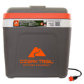 Ozark Trail 26QT electric Cooler 12V Portable Travel Beach Camping Picnic Insulated Cooler 30 Cans Iceless 24L, Grey - image 1
