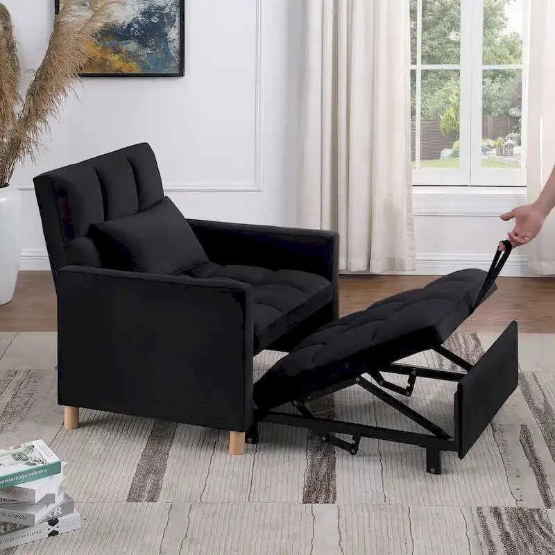 Versatile Sleeper Chair with Removable Pillow - image 19