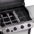 Char-Broil 463377319 Performance 4-Burner Cart Style Liquid Propane Gas Grill, Stainless Steel - image 5