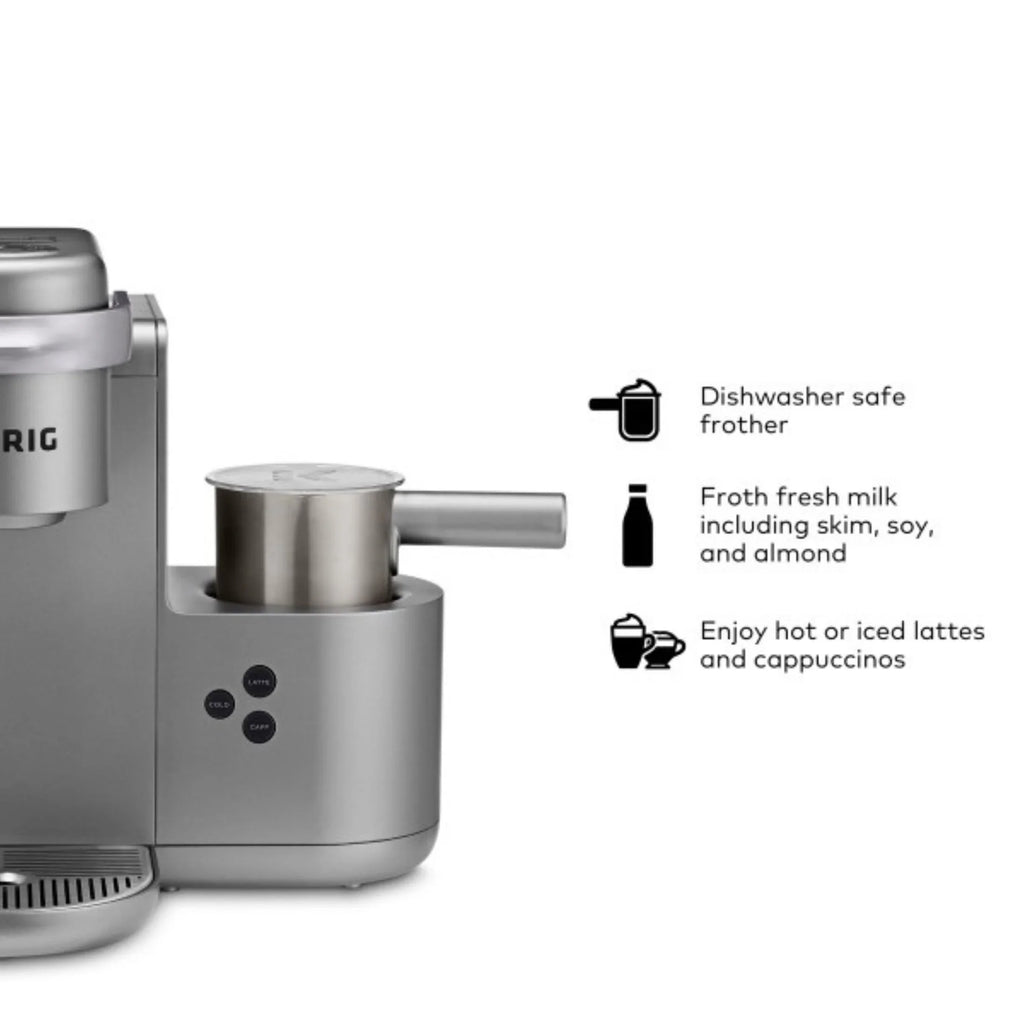 Keurig K-Cafe Single Serve K-Cup Coffee Maker, Latte Maker and Cappuccino Maker, Dark Charcoal - image 18