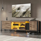 Contemporary 80-Inch TV Stand for 75/80/85 Inch TVs with 2 Drawers - image 28