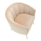 Randolf Velvet Accent Chair in Silver Orchid - image 24